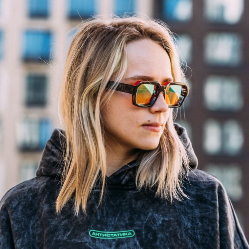 Очки солнцезащитные АНТИСТАТИКА Прайм FW25 Оранжевый, фото 2