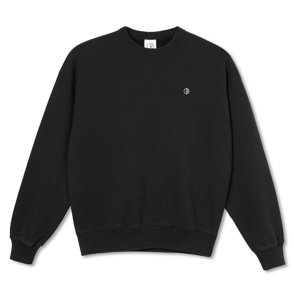 Свитшот POLAR SKATE Co. Patch Crewneck Black 2022 фото 2