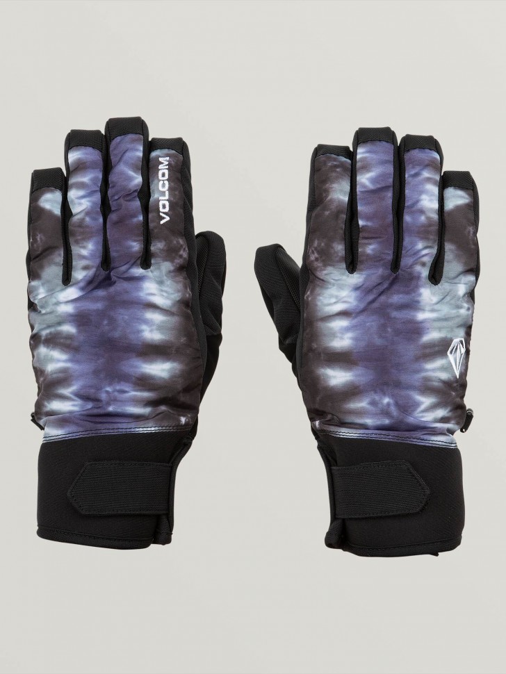 Перчатки для сноуборда мужские VOLCOM Nyle Glove Black Print