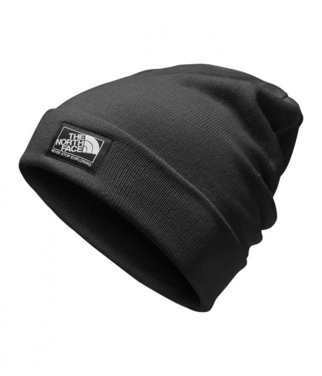 Шапка THE NORTH FACE Dock Worker Beanie TNF Black/Weathered Black, фото 1