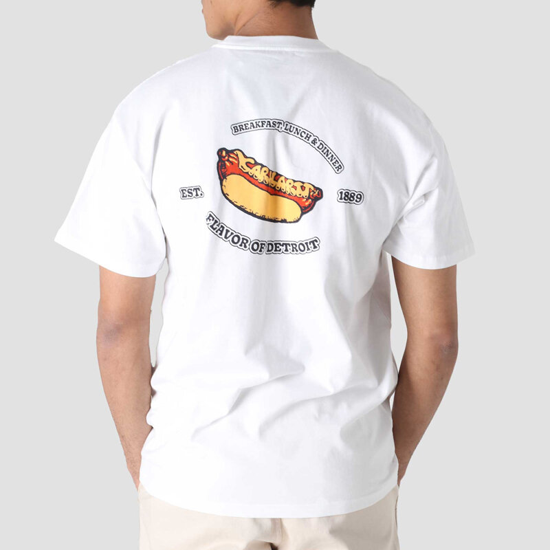 фото Футболка carhartt wip s/s flavor t-shirt white 2022