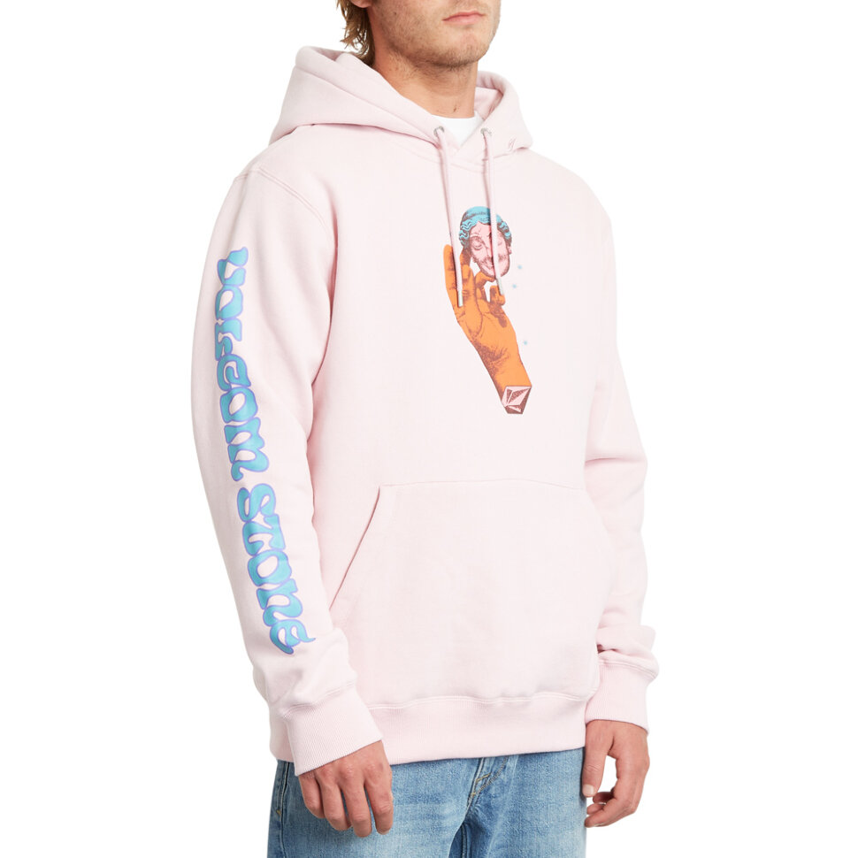 Толстовка с капюшоном VOLCOM Fa P/O Snow Pink 2021 фото 2