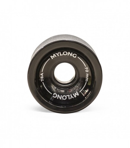 Колеса для лонгборда MYLONG 70x51 Черные 70 mm, фото 1