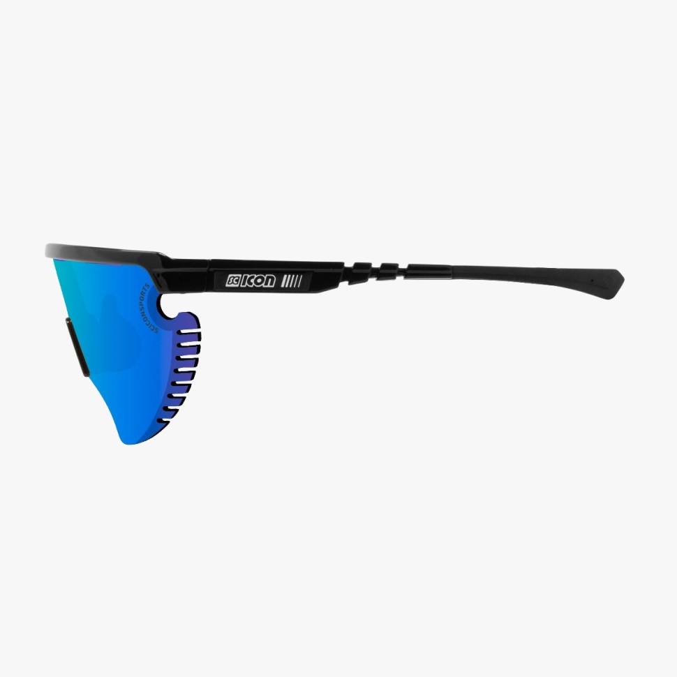 Очки SCICON Aerowing Lamon Black Gloss/Lens Scnpp Multimirror Blue 2023 фото 2