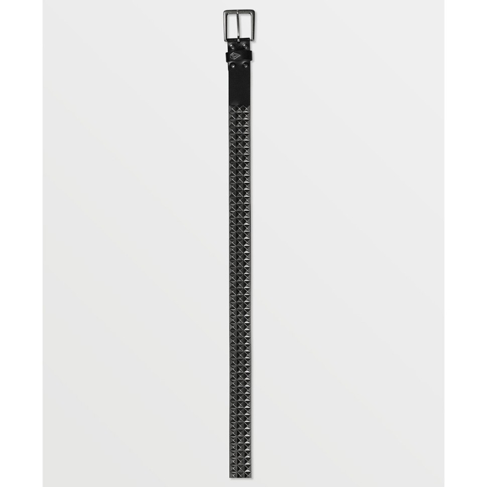 Кожаный ремень VOLCOM V Ent Leather Belt Black фото 2