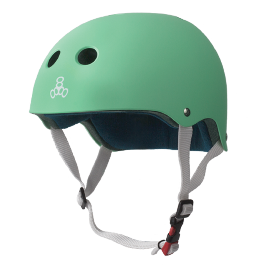 Шлем для скейтборда TRIPLE 8 Certified Sweatsaver Helmet Mint Rubber 2021 604352036092, размер XS/S - фото 1