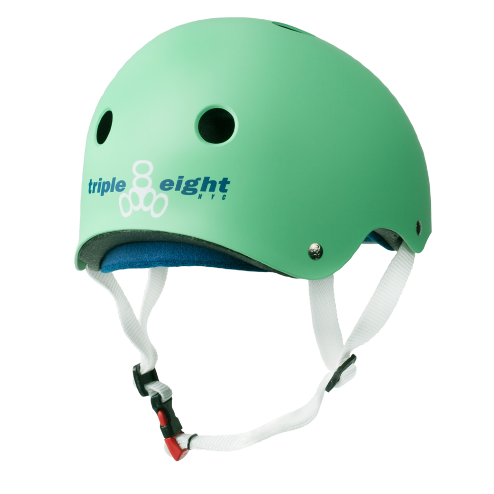 Шлем для скейтборда TRIPLE 8 Certified Sweatsaver Helmet Mint Rubber 2021 604352036092, размер XS/S - фото 2