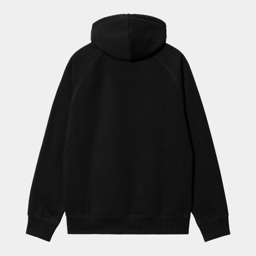 Худи CARHARTT WIP Hooded Chase Sweat SS24 Black / Gold, фото 2