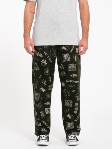 Брюки VOLCOM Fa Keutchi Ew Pant FW25 Black, фото 1