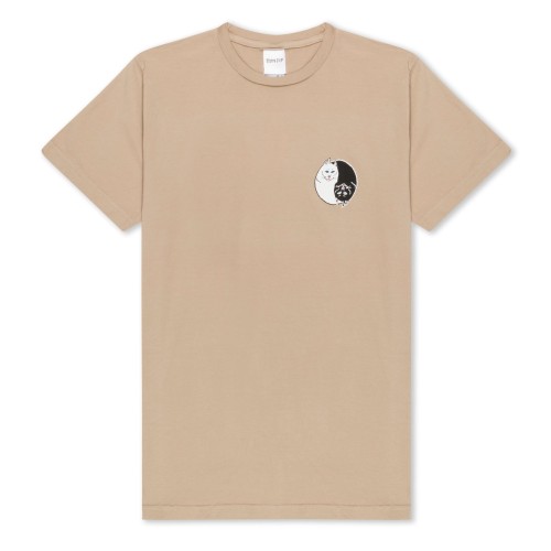 Футболка RIPNDIP Nermal Yang Tee FW25 Almond, фото 1