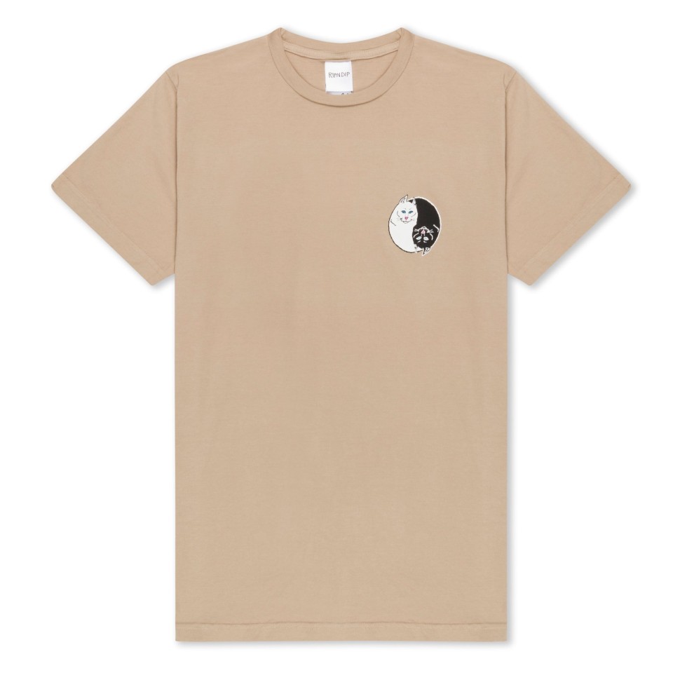 Футболка RIPNDIP Nermal Yang Tee FW25 Almond