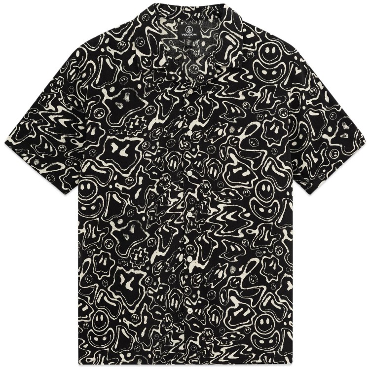 Рубашка VOLCOM Fa F Rygalski Ss SS25 Black, фото 1