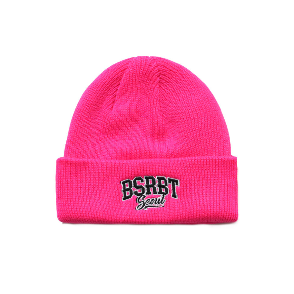 фото Шапка bsrabbit bs authentic beanie hot pink 2022
