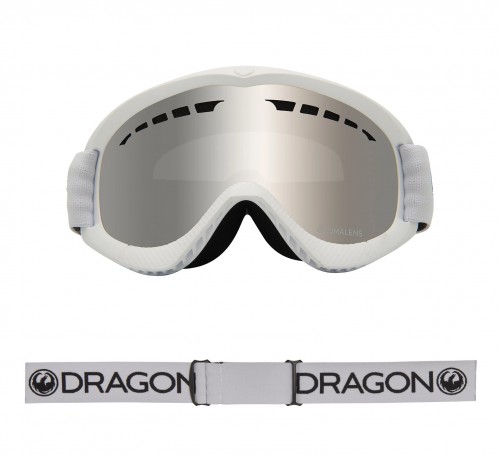 Маска горнолыжная DRAGON Dxs White/Ll Silver Ion, фото 2