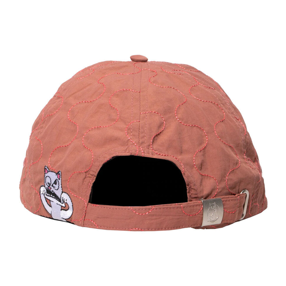 Кепка RIPNDIP Shmoody 6 Panel Quilted Strapback Clay 2022 фото 2