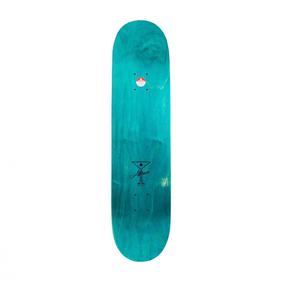 Дека для скейтборда ALLTIMERS Flex Blue 8.25 дюйм 2022 фото 2