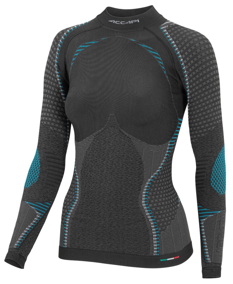 Термокофта женская ACCAPI Ergoracing L/S Shirt ANTHRACITE/BLACK 2021