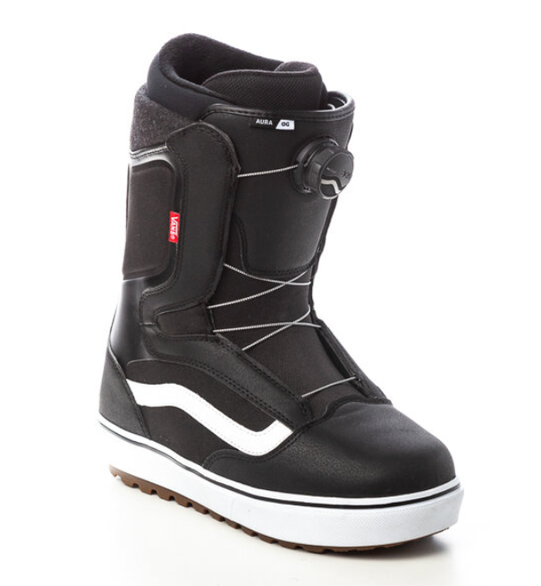 Ботинки для сноуборда мужские VANS Aura Og Black/White 2021 192361759564, размер 8
