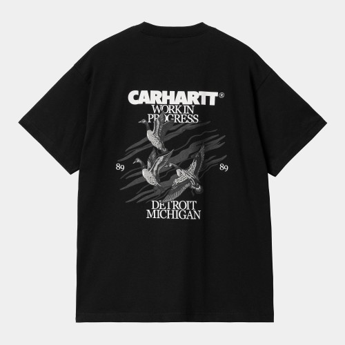 Футболка CARHARTT WIP S/S Ducks T-Shirt SS24 Black, фото 2