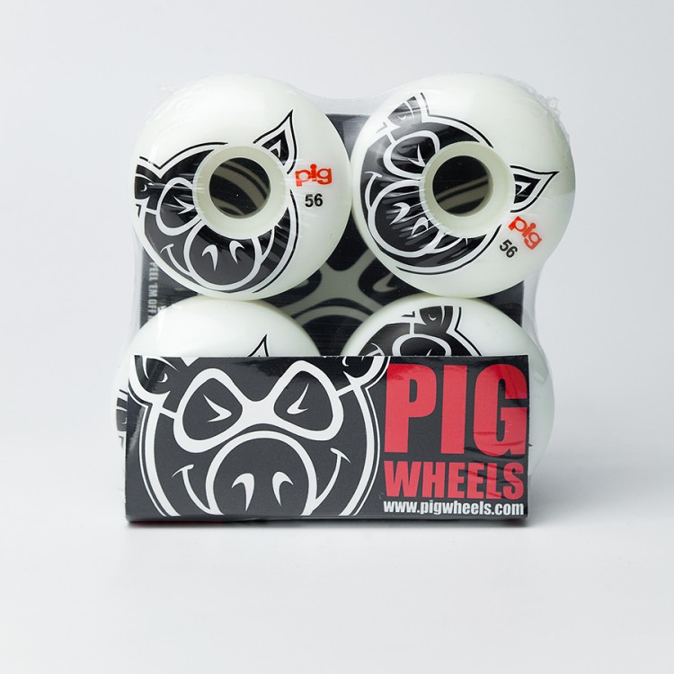 Колеса для скейтборда PIG Pig Head Natural 56mm, фото 1