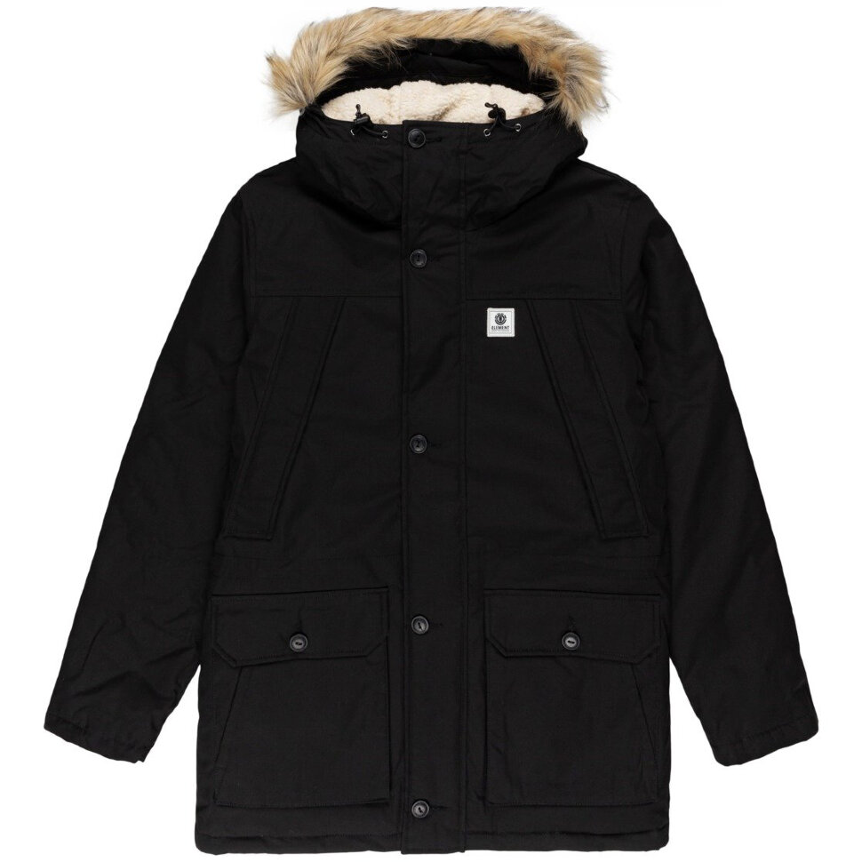 Куртка ELEMENT North Parka Flint Black 2022 фото 2