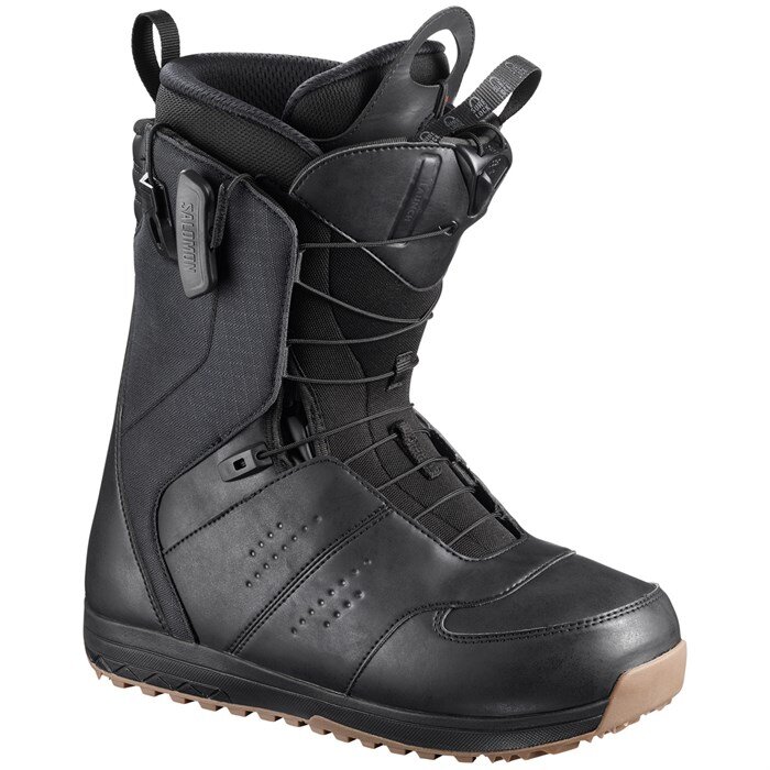 Ботинки для сноуборда мужские SALOMON Launch Black/Black/White 2022 193128658205