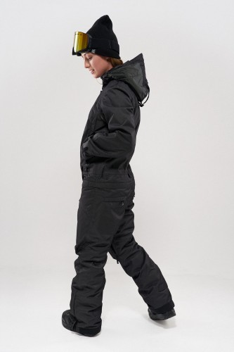 Комбинезон для сноуборда женский COOL ZONE Twin One Color Серый Джинс, фото 3