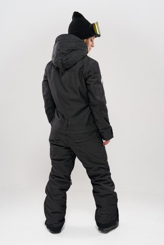 Комбинезон для сноуборда женский COOL ZONE Twin One Color Серый Джинс, фото 4