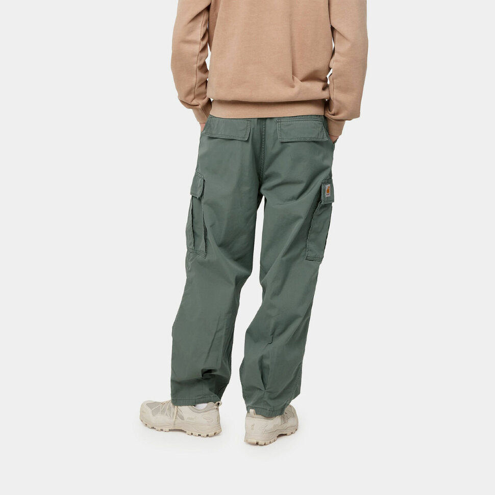 фото Брюки carhartt wip cole cargo pant thyme (stone washed) 2022