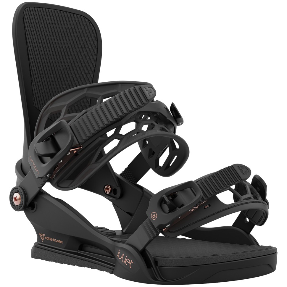 Крепления для сноуборда женские UNION Juliet Black 2023 фото 2