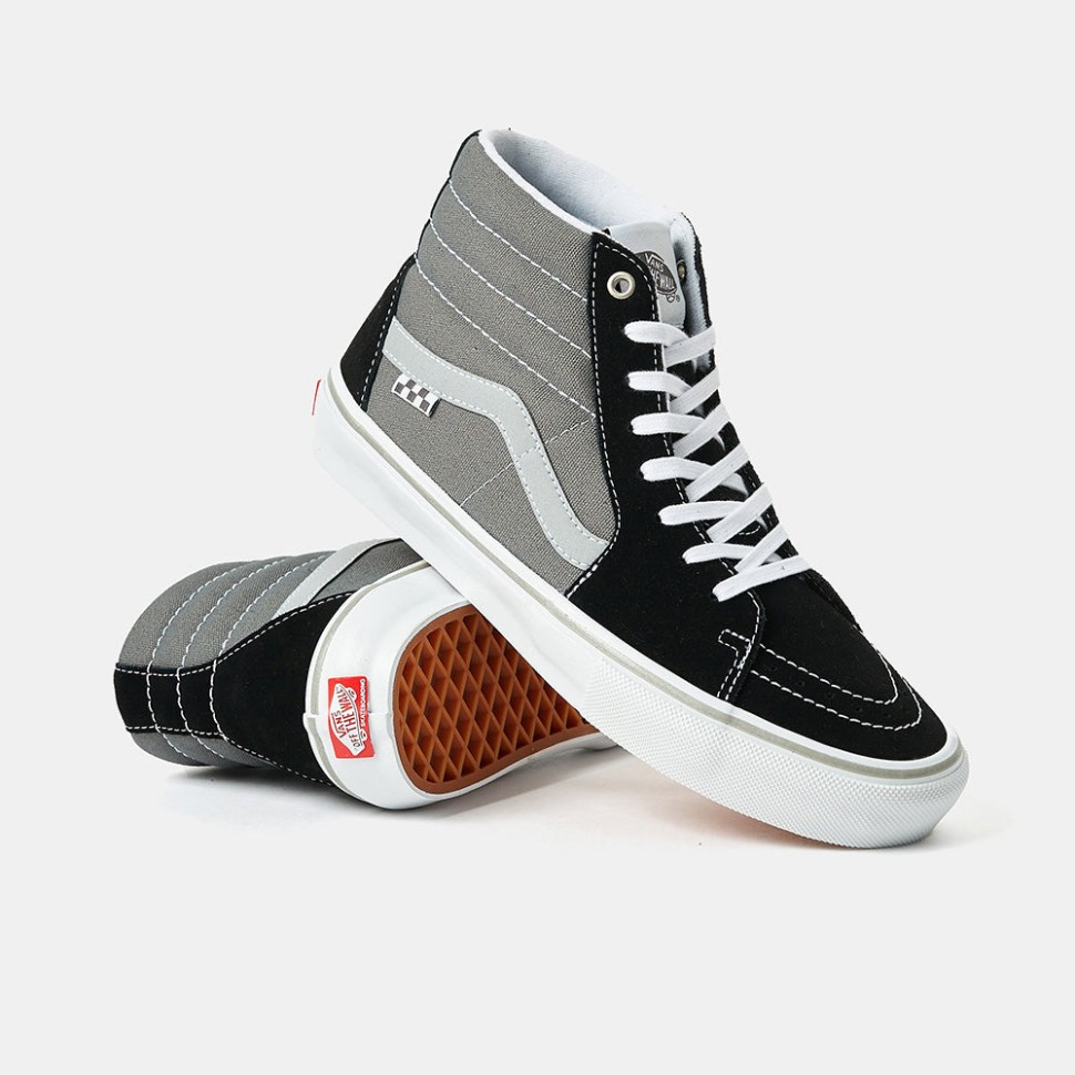 Кеды VANS Skate Sk8-Hi Reflective/Black 2000000753355, размер 8 - фото 4