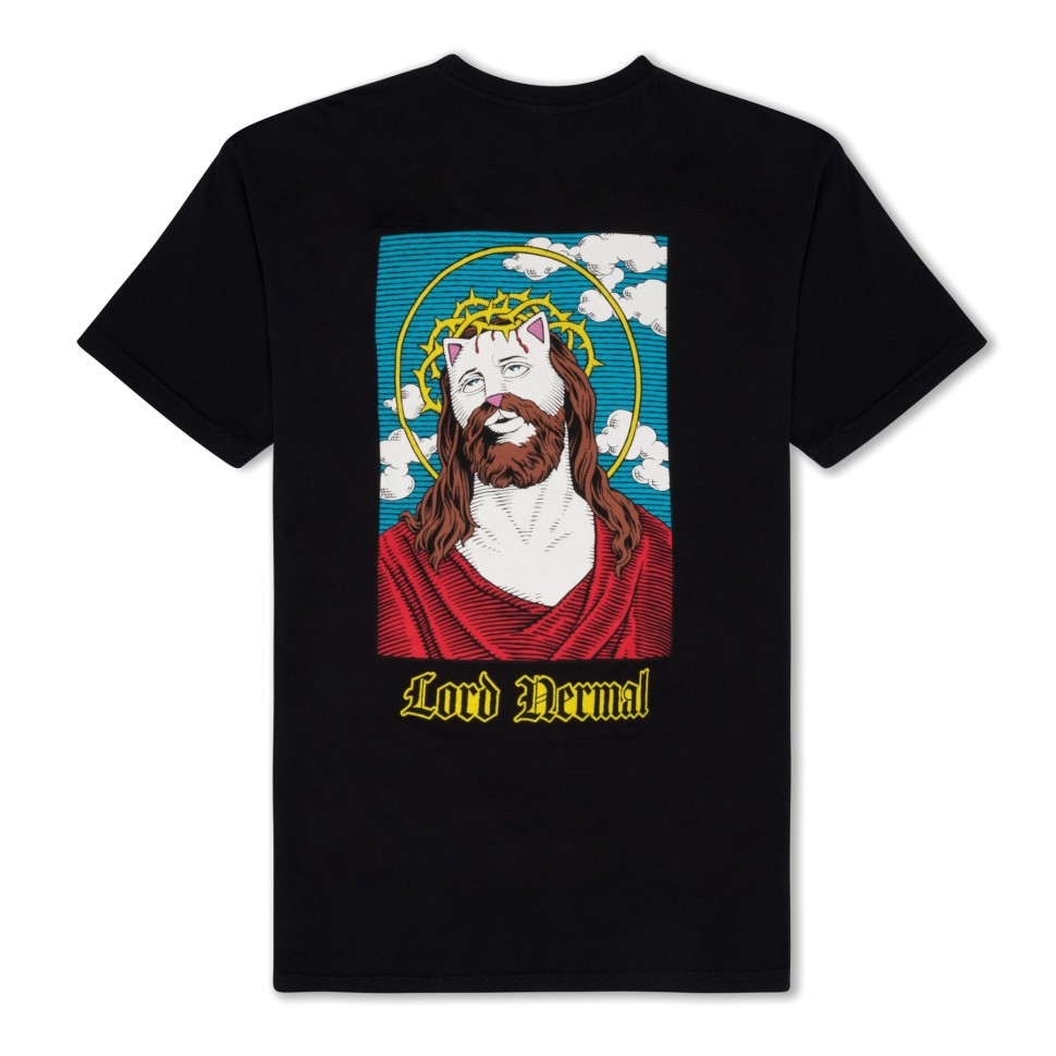 Футболка RIPNDIP Lord Savior Nerm Tee Black фото 2