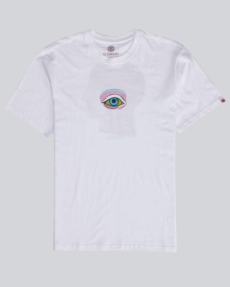 

Футболка мужская ELEMENT Go Skate Ss Optic White, Белый, Go Skate Ss