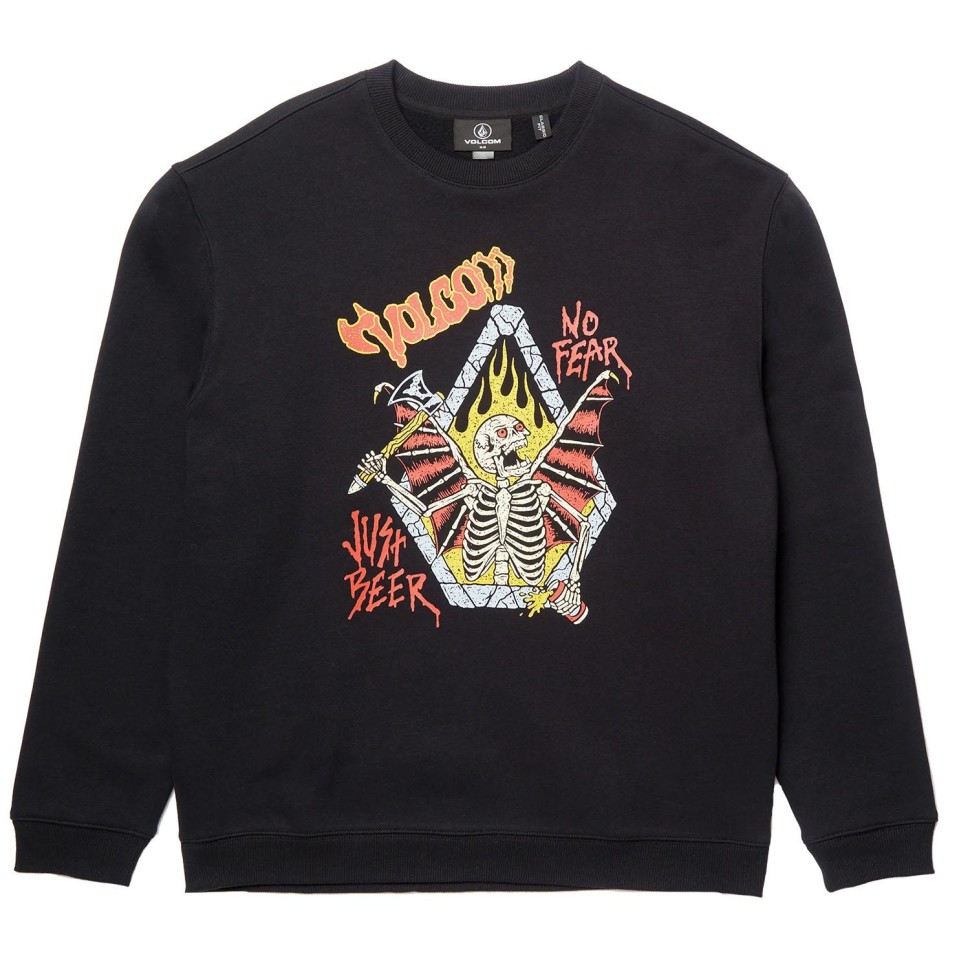 

Свитшот VOLCOM Noder Crew SS25 Black