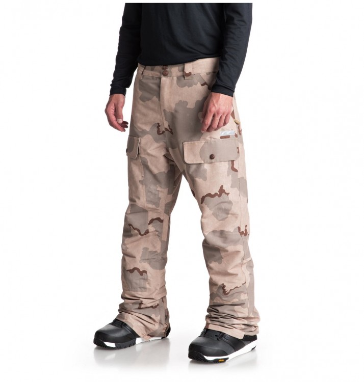 Штаны для сноуборда мужские DC SHOES Asylum Pnt M Incense Dcu Camo Men, фото 2