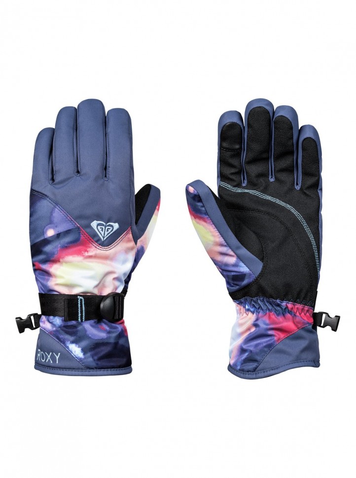 фото Перчатки для сноуборда женские roxy rx jetty gloves j coral cloud dusk swirl