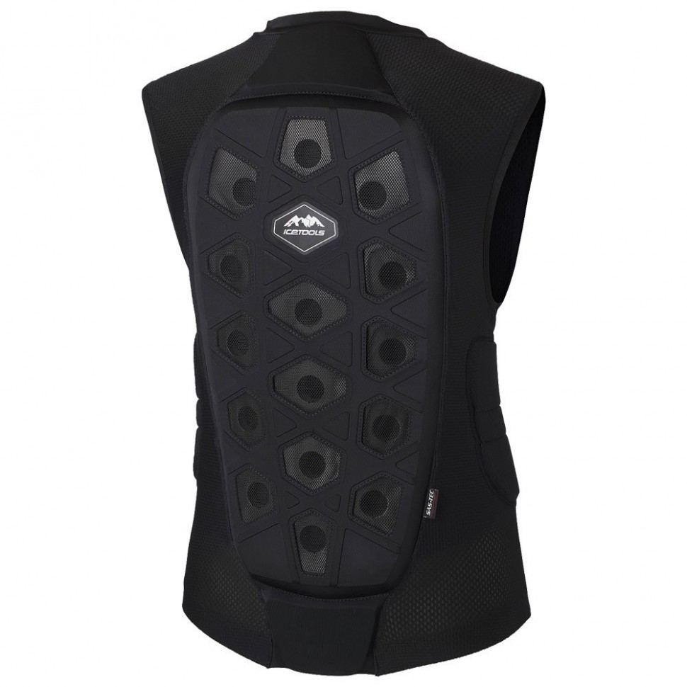 Защитный жилет для сноуборда ICETOOLS Evo Vest Black 2017000103653, размер S, цвет черный - фото 1