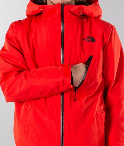 Куртка для сноуборда мужская THE NORTH FACE M Descendit Jacket Fiery Red, фото 3