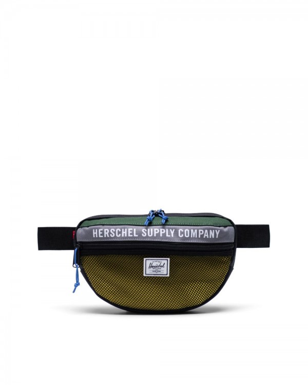 Сумка на пояс HERSCHEL Nineteen Greener Pastures/Grey/Cyber Yellow 2020, фото 2