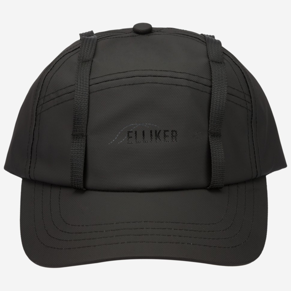 Кепка ELLIKER Blackthorn Cap Black 2023 фото 2