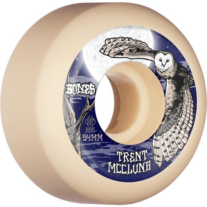 Колеса для скейтборда BONES Trent Mcclung Barn Owl V5 Sidecut  54MM 99A 2023 842357168688