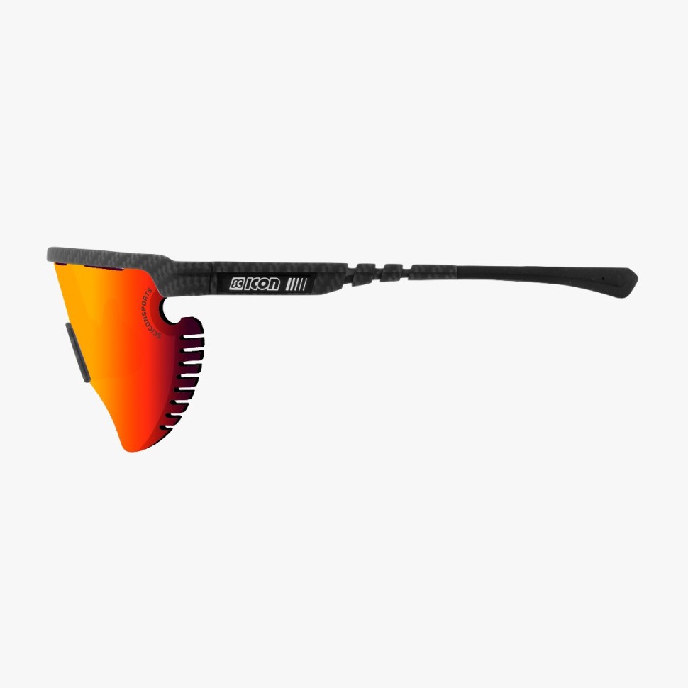 Очки SCICON Aerowing Lamon Carbon Matt/Lens Scnpp Multimirror Red 2023 фото 2