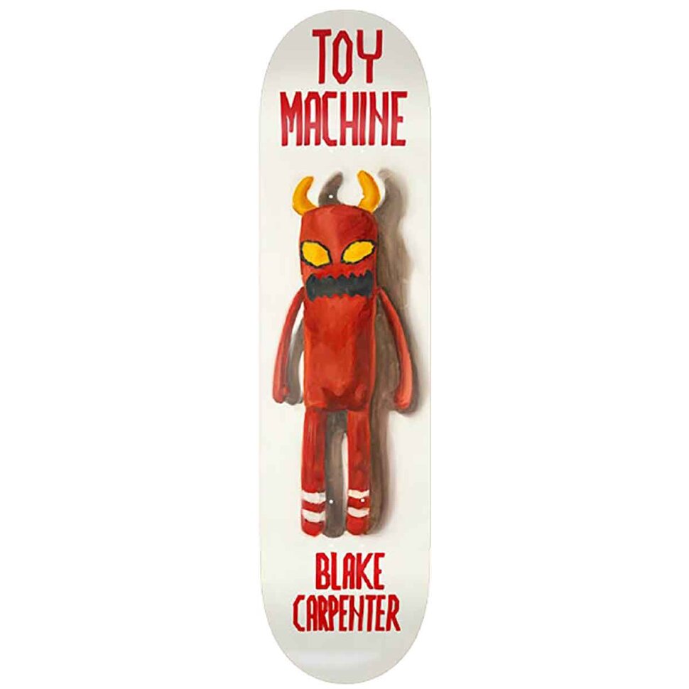 фото Дека для скейтборда toy machine carpenter doll 8.38 дюймов 2021