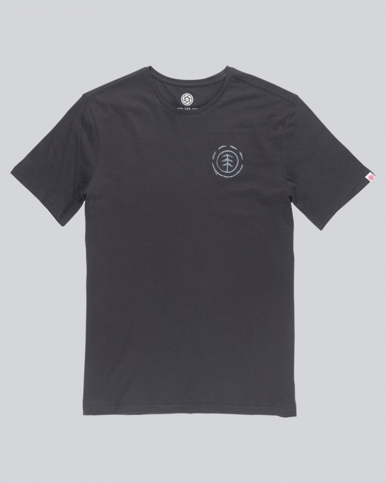 

Футболка мужская ELEMENT Domestica Ss Off Black, Черный, Domestica Ss