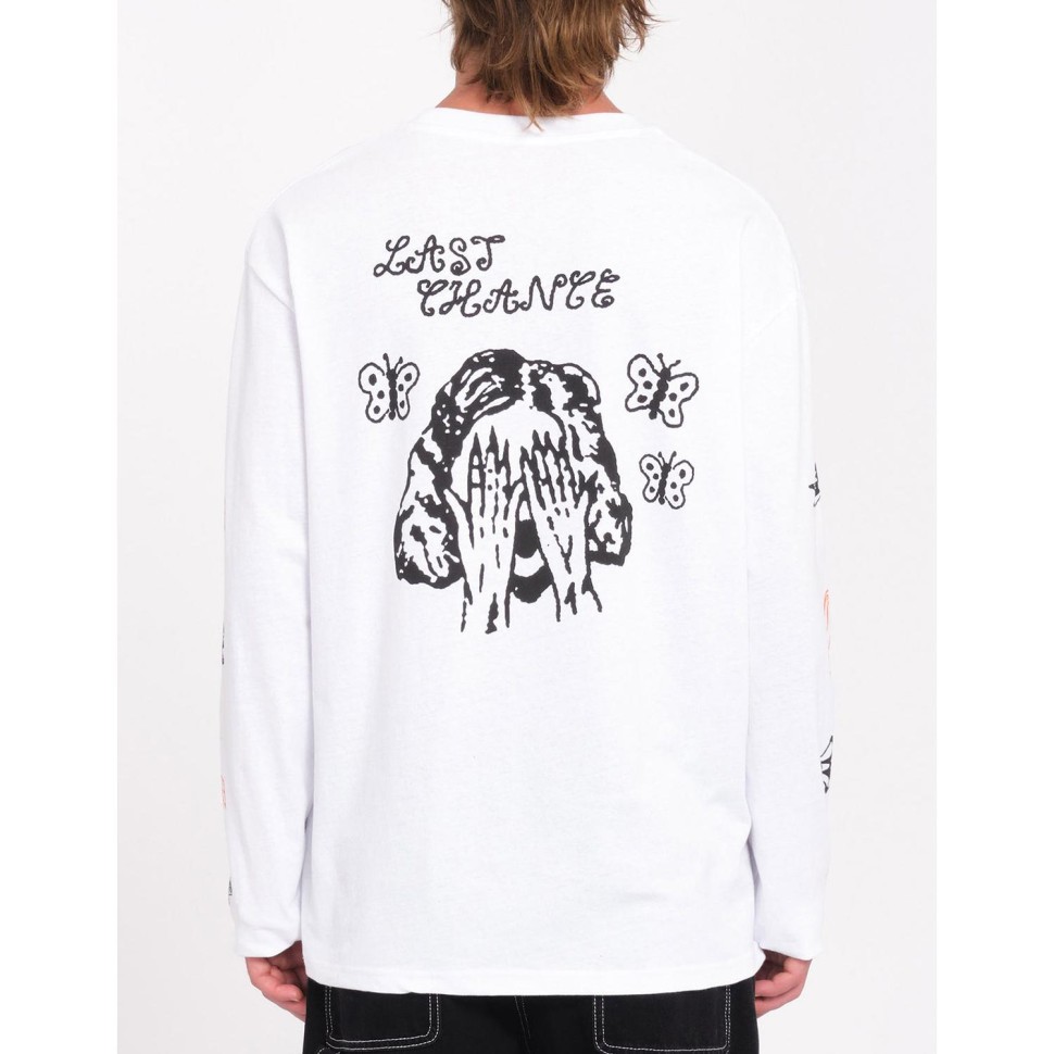 Футболка VOLCOM Fa Keutchi Lst FW25 White фото 2