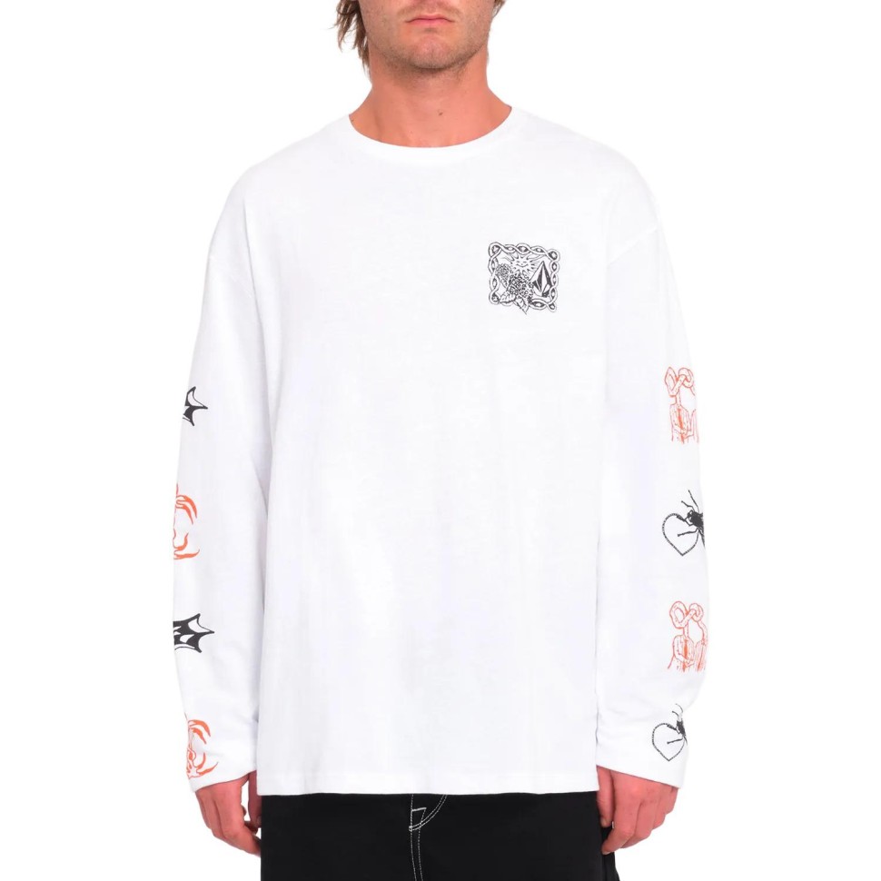

Футболка VOLCOM Fa Keutchi Lst FW25 White