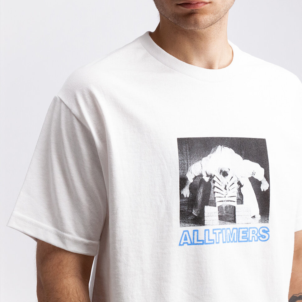 фото Футболка alltimers head cracker t-shirt white 2021