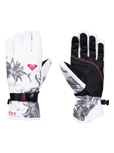 Перчатки ROXY Rx Jetty Gloves J Bright White_Swell Flowers, фото 1