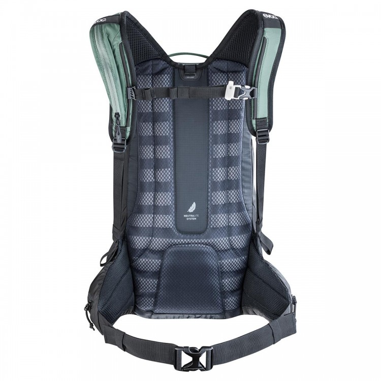 Рюкзак горнолыжный EVOC Line Heather Light Olive 18L 2020, фото 2