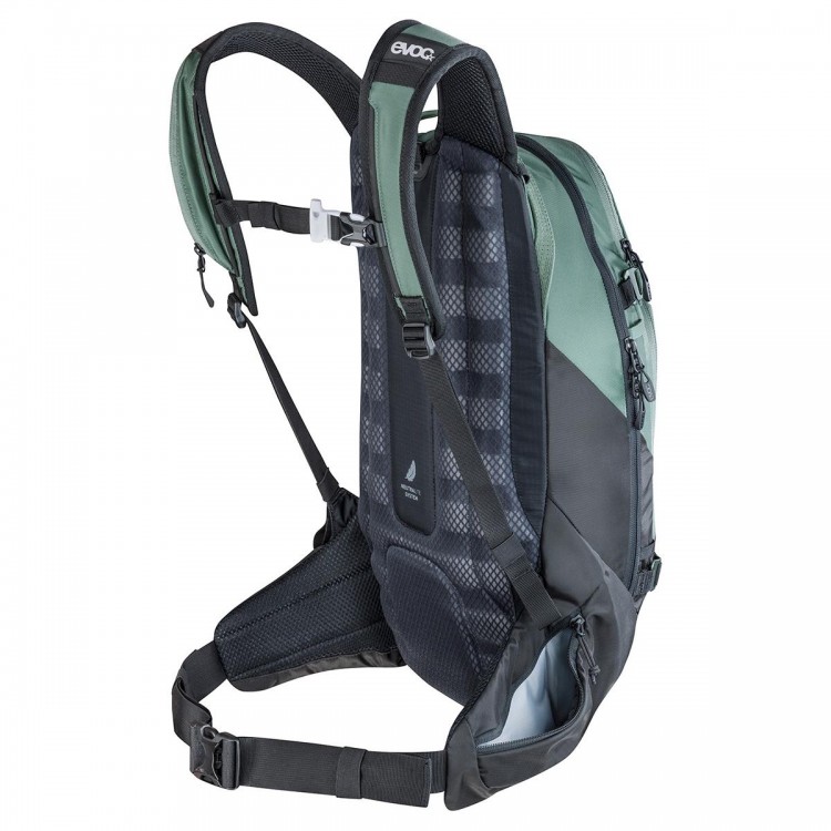 Рюкзак горнолыжный EVOC Line Heather Light Olive 18L 2020, фото 3